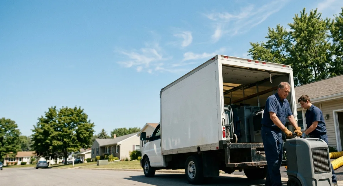 Water Damage Cleanup in Newton Falls, OH near me
